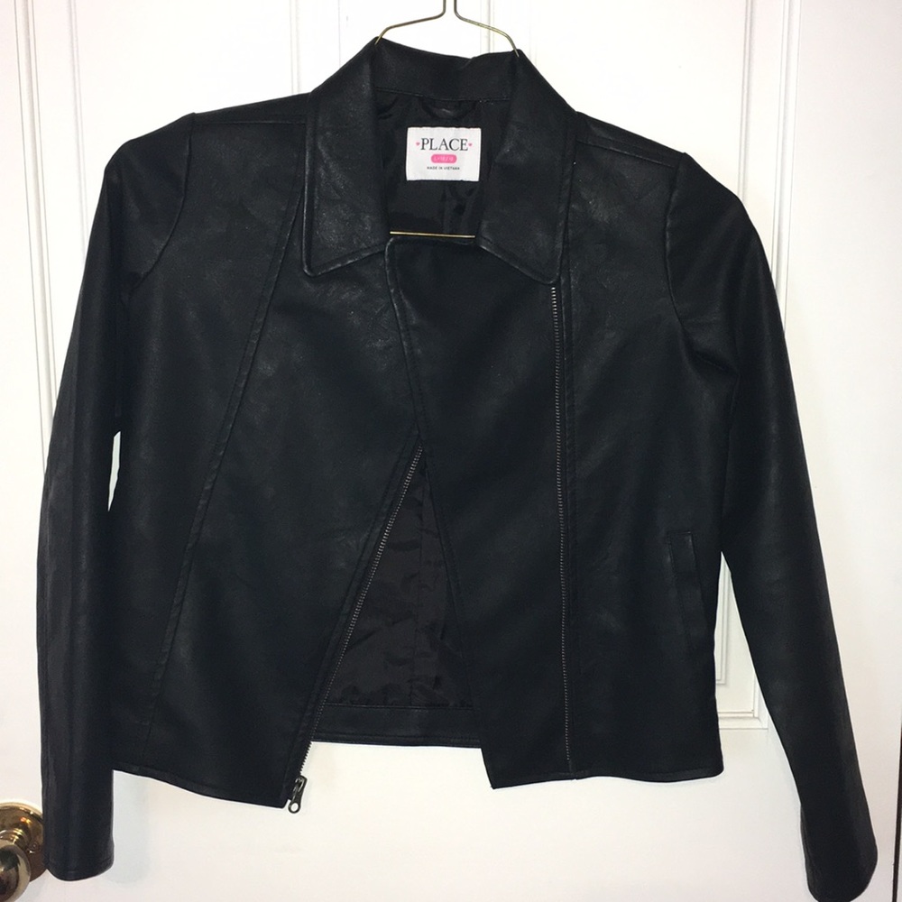 Black leather Jacket
